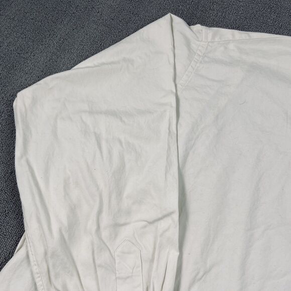 Gitman Bros Shirt Adult 22-40 Tall Beige Button Up Beige Casual Oxford Men's - Picture 2 of 15